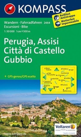 Perugia, Assisi, Citta di Castello  2464   NKOM