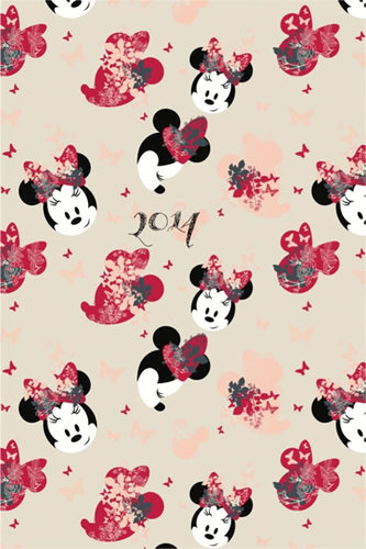 Diář 2014 - W. Disney Minnie - Týdenní magnetický