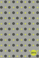 Diář 2014 - Hvězdy zelené - Týdenní magnetický