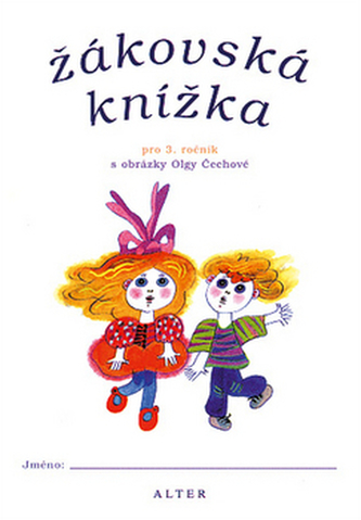 Žákovská knížka pro 3. ročník s obrázky