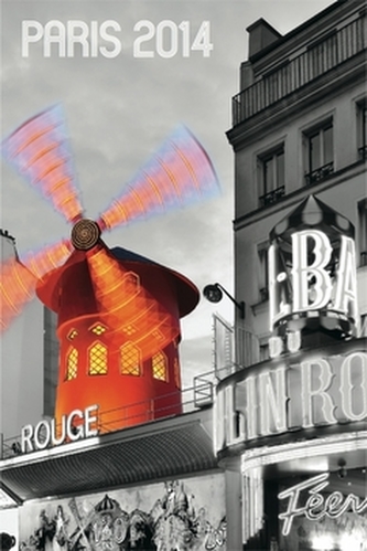 Diář 2014 - Paříž Jakub Kasl - Týdenní magnetický