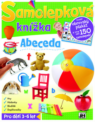 Samolepková knížka Abeceda