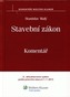 Stavební zákon. Komentář