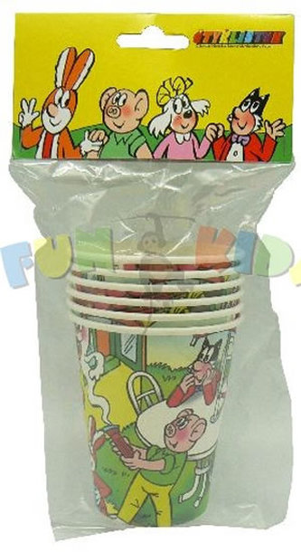 Kelímky 6 ks - Čtyřlístek