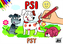 Psi - omalovánka
