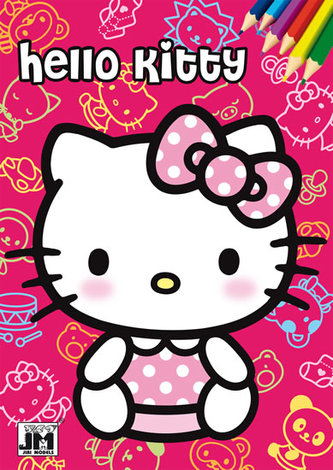 Hello Kitty Omalovánky A5