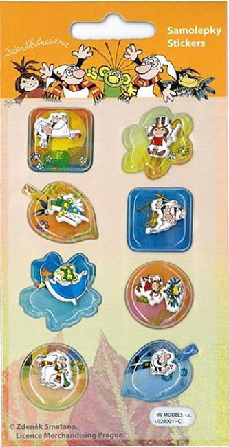 Smetana Samolepky kapsule