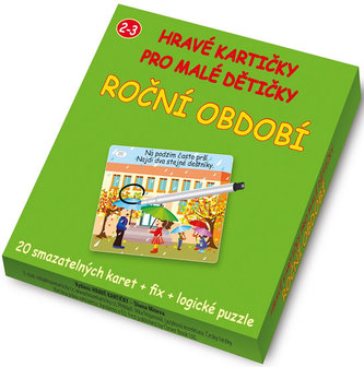 Roční období - Hravé kartičky pro malé dětičky 4