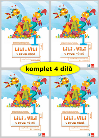Lili a Vili 1 – mezipředmětové pracovní sešity pro 1. ročník ZŠ (I.-IV. díl)