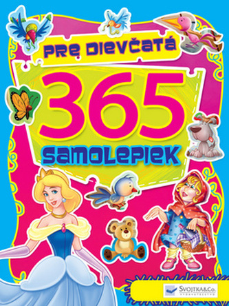 365 samolepiek pre dievčatá