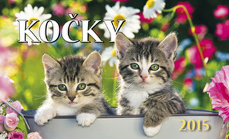 Kočky - stolní kalendář 2015