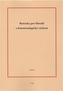 Ročenka pro filosofii a fenomenologický výzkum 2011