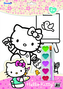 Hello Kitty omalovánka