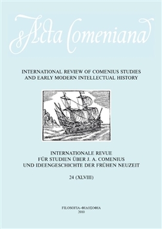 Acta Commeniana 24 Acta Commeniana 24