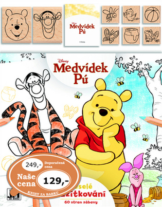 Veselé razítkování Medvídek Pú