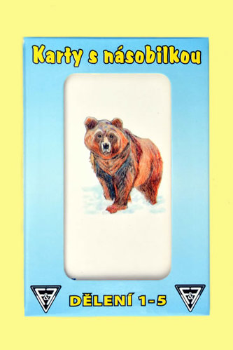 Karty s násobilkou - Dělení 1-5
