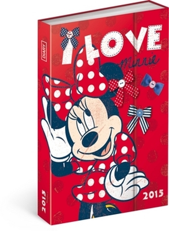 Diář 2015 - W. Disney Minnie
