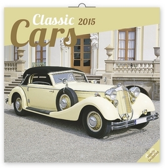 Kalendář 2015 - Classic Cars - nástěnný (CZ, SK, HU, PL, RU, GB)