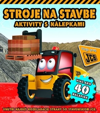 Stroje na stavbe Aktivity s nálepkami