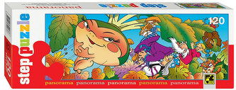Puzzle 120 Panorama Pohádky - O velké řepě