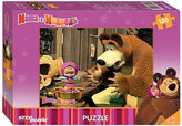 Puzzle 120 Máša a Medvěd - Vaření
