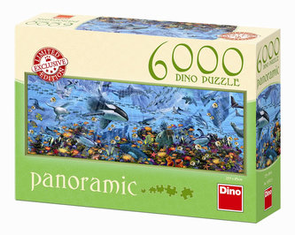 Podmořská fantazie - puzzle panoramic 6000 dílků