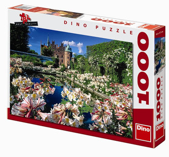 Hrad Egeskov - puzzle 1000 dílků