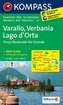 Kompass Karte Varallo, Verbania, Lago d'Orta