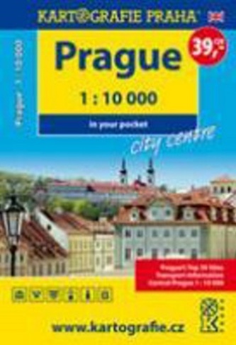 Prague - 1:10 000 in your pocket city centre