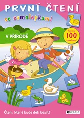 První čtení se samolepkami - V přírodě