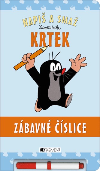 Krtek - zábavná číslice (Napiš a smaž)