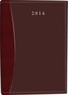 Diář A7 Pegas týdenní vínový 2014