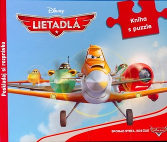 Lietadlá Kniha s puzzle