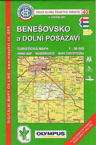 KČT 40 Benešovsko, dolní Posázaví