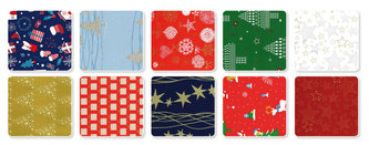 Balící papír 5x0,7 m vánoční