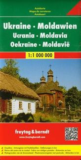 AK 6801 Ukrajina, Moldavsko 1:1 000 000 / automapa