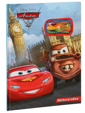 Knížka Auta 2 s hračkou