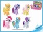 BOX Poník plyšový 17cm My Little Pony" 6druhů 12ks v karbičce"