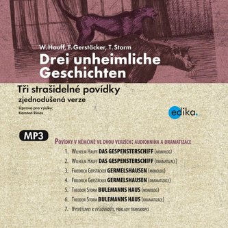 Tři strašidelné povídky - Drei unheimliche Geschichten - audiokniha