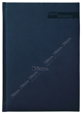 Diář 2017 - Denní záznamy Modré