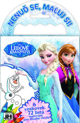 Na cesty Ledové království omalovánka