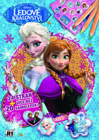 Ledové království omalovánka