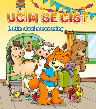 Učím se číst - Robin slaví narozeniny