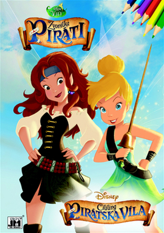 Disney víly - omalovánka