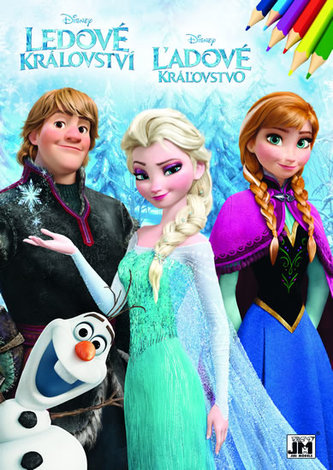 Ledové království omalovánka