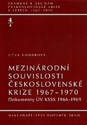 Mezinárodní souvislosti československé krize 1967–1970