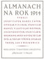 Almanach na rok 1914
