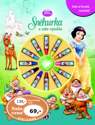 Sněhurka s voskovkami