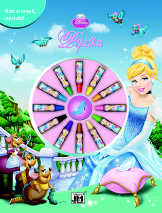 Popelka s voskovkami