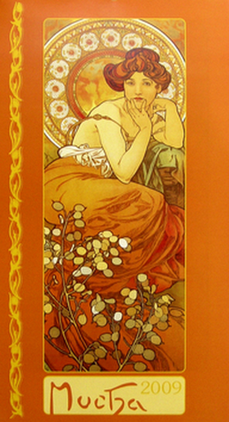 Mucha 2009 - nástěnný kalendář